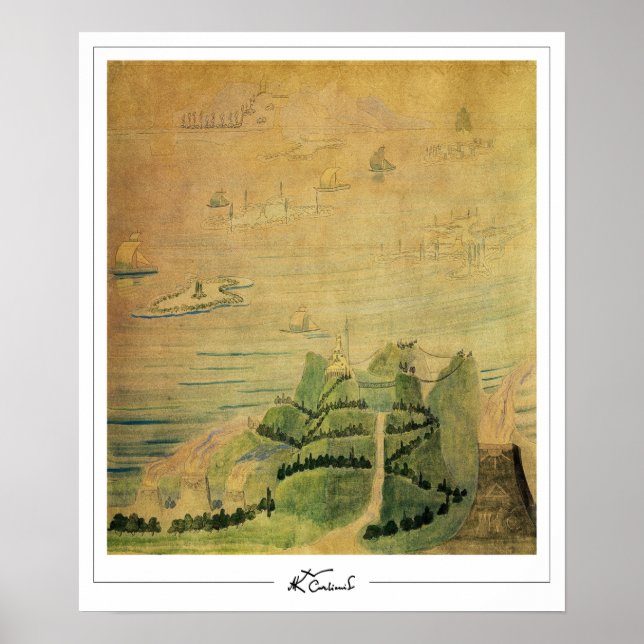 Poster Mikalojus Konstantinas Ciurlionis Zedign Art Posto (Frente)