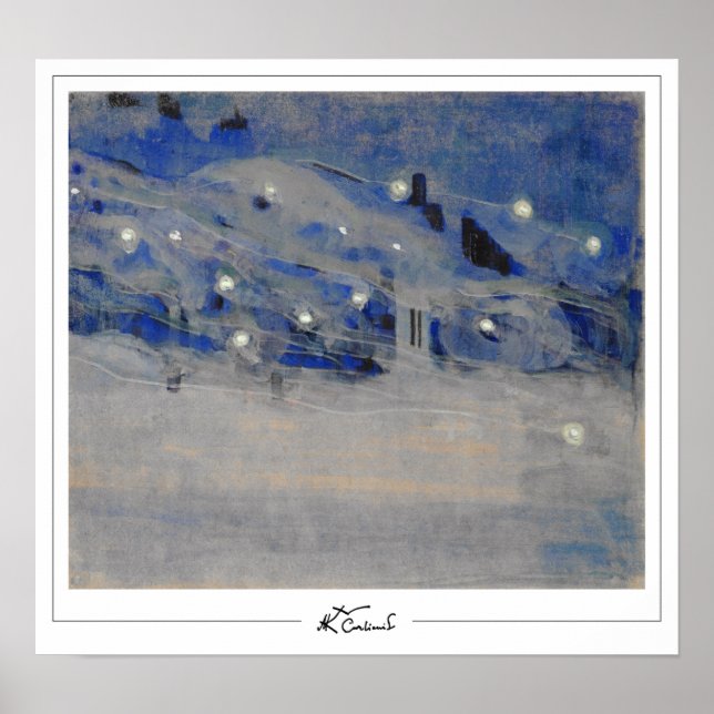 Poster Mikalojus Konstantinas Ciurlionis Zedign Art Posto (Frente)