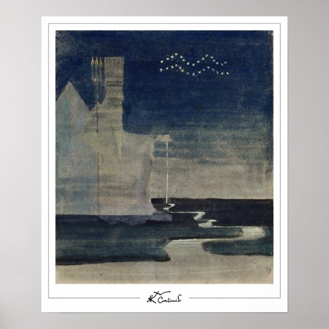 Poster Mikalojus Konstantinas Ciurlionis Zedign Art Posto (Frente)