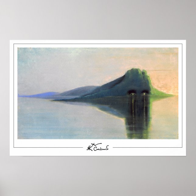 Poster Mikalojus Konstantinas Ciurlionis Zedign Art Posto (Frente)