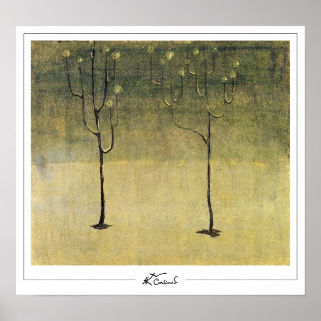 Poster Mikalojus Konstantinas Ciurlionis Zedign Art Posto (Frente)