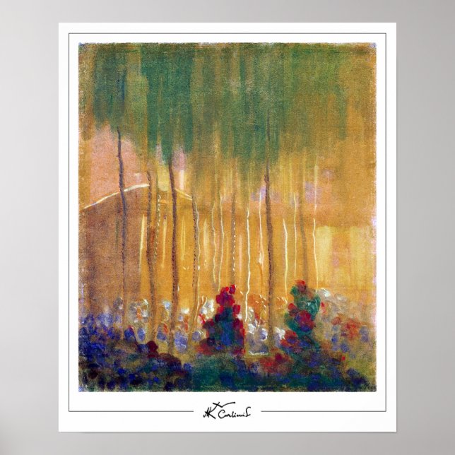 Poster Mikalojus Konstantinas Ciurlionis Zedign Art Posto (Frente)