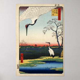 Poster Mikawashima do kanasugi de Minowa