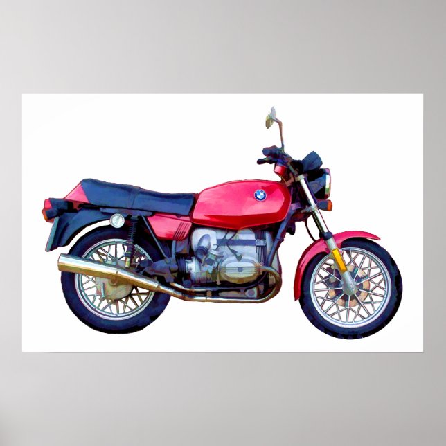 Pôster Mike Garrett Motorcycle (Frente)