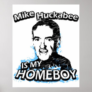 Pôster Mike Huckabee é meu ficar em casa