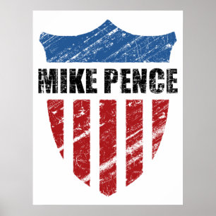 Poster Mike Pence Shield