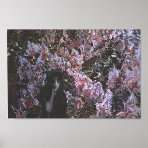 Pôster Mikhail Vrubel- os Lilacs