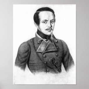Poster Mikhail Yuryevich Lermontov