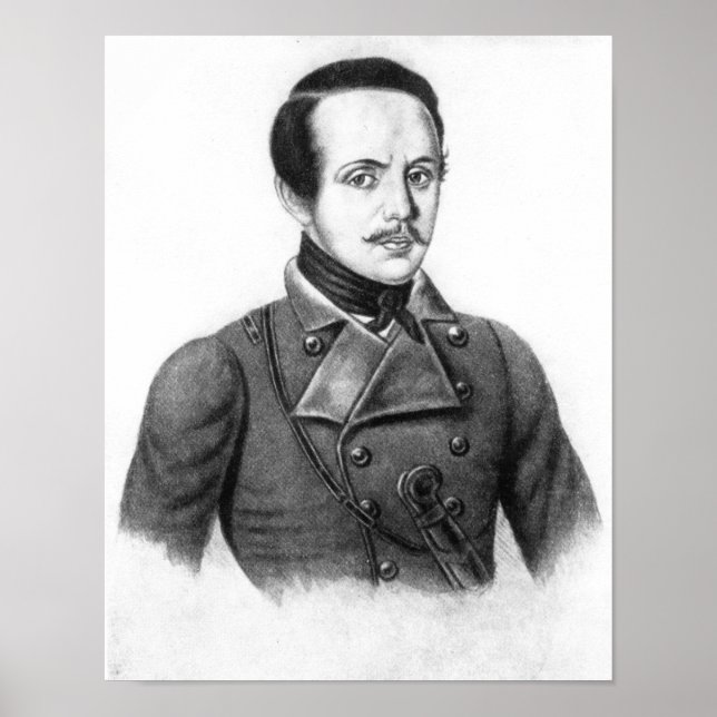 Poster Mikhail Yuryevich Lermontov (Frente)