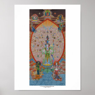 Poster Mil-Armado de Avalokiteshvara