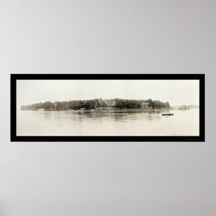 Pôster Mil fotos 1909 das ilhas NY