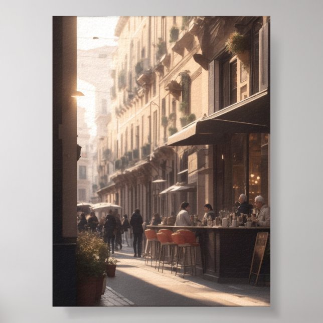 Poster Milan Espresso (Frente)
