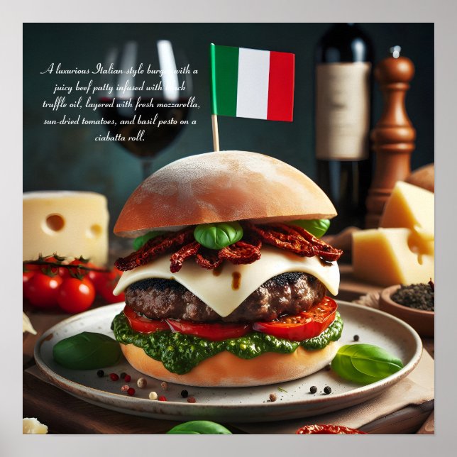 Poster Milanesas para beliscar: Tesouro de Trufa (Frente)