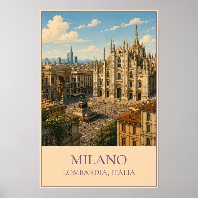 Poster Milano (Frente)