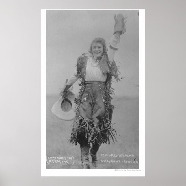 Poster Mildred Douglas. (Frente)