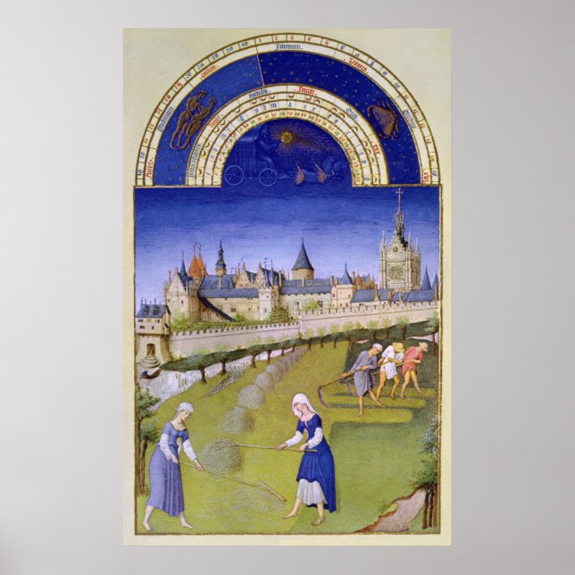 Pôster Milha de junho: Haymaking (Frente)