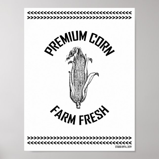 POSTER MILHO PREMIUM (Frente)
