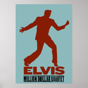 Poster Milhões de Dólar Quartet Elvis