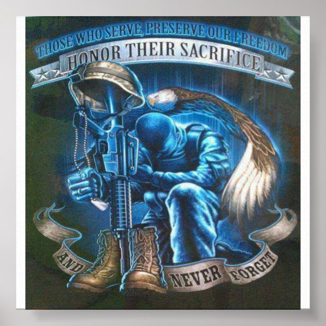 Pôster Militar (Frente)