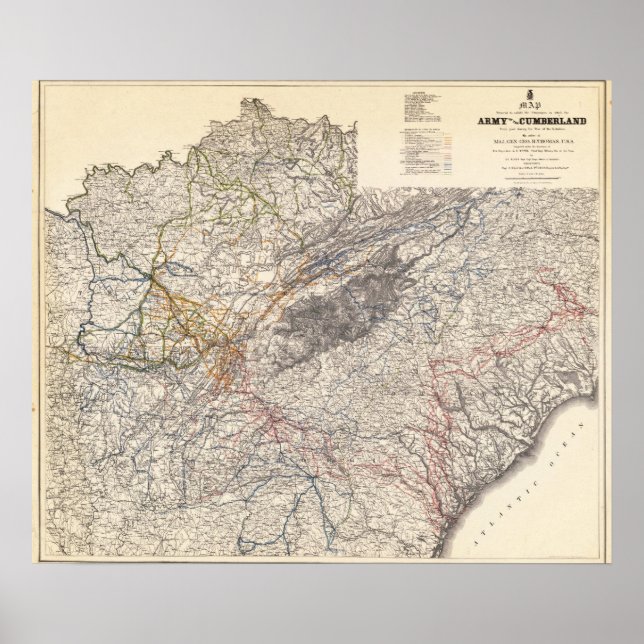 Poster Militar dos EUA (Frente)