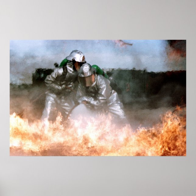 Poster Military Firefighters (Frente)