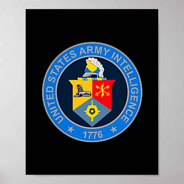 Poster Military Security Agency Intelligence Corps Vetera (Frente)