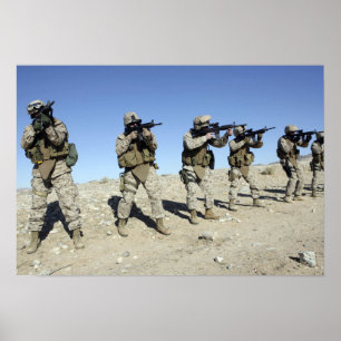 Pôster Military Transistion Team members