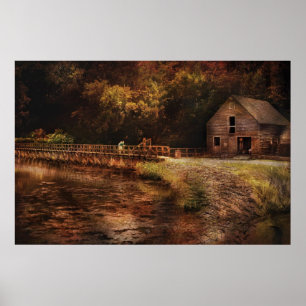 Pôster Mill - A Borda da Villiage
