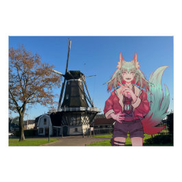 Pôster Mill VTuber, Anime