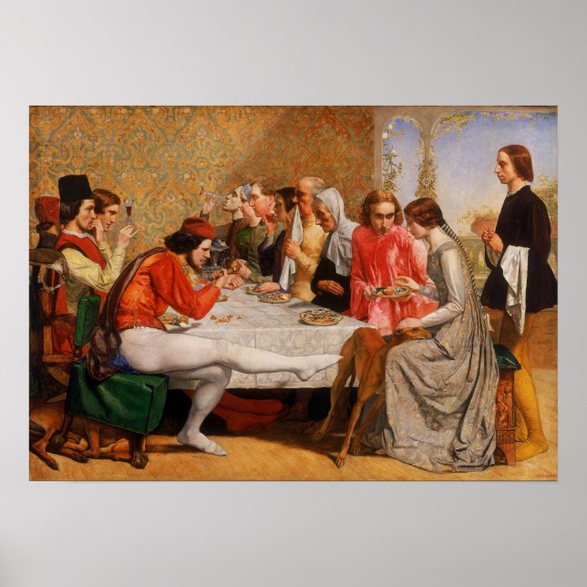 Poster Millais - Isabella (Frente)