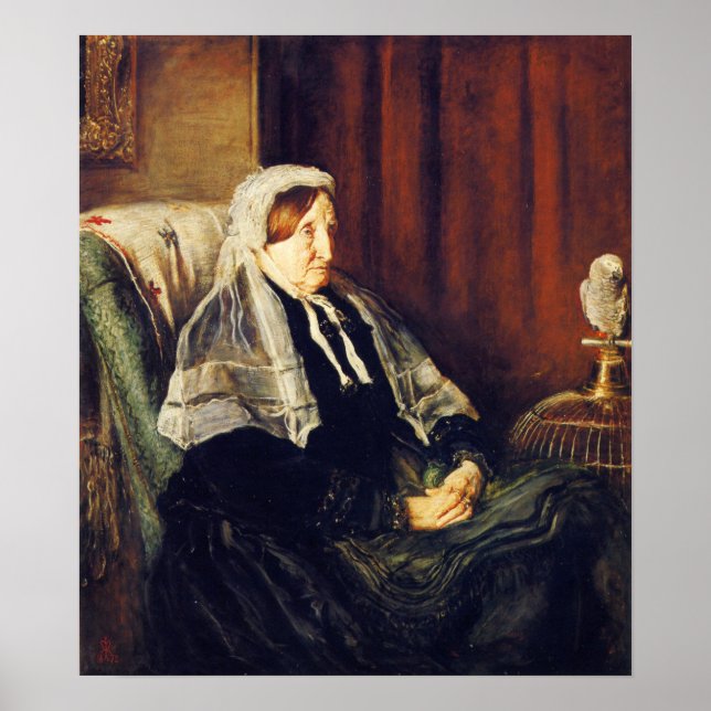 Poster Millais - Isabella Heugh 1872 (Frente)