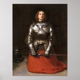 Poster Millais - Joan Of Arc