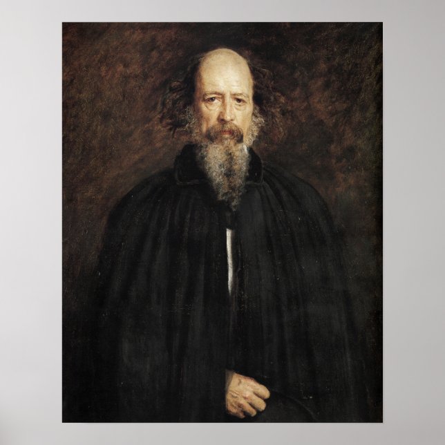 Poster Millais - Lorde Alfred Tennyson 1881 (Frente)