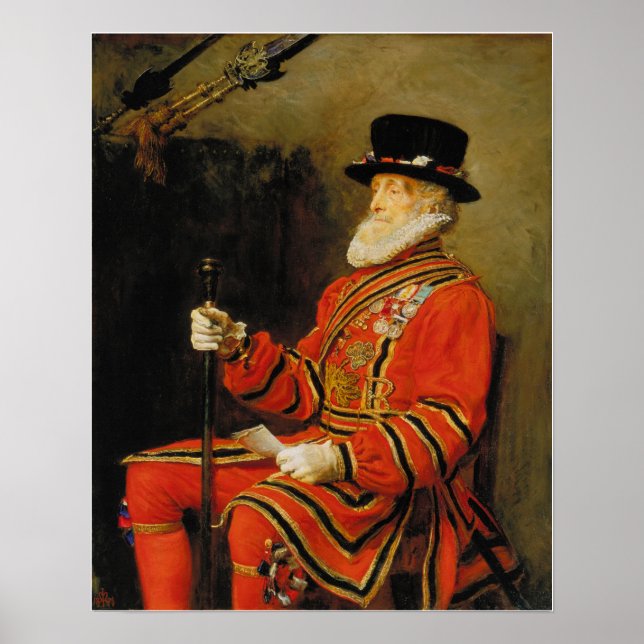 Poster Millais - O Yeoman da Guarda (Frente)