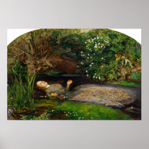 Poster Millais - Ofelia
