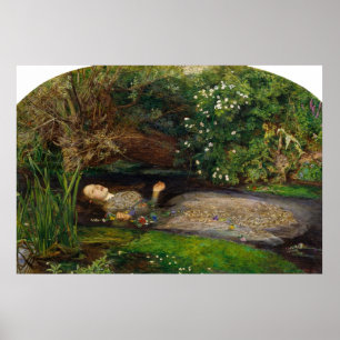 Poster Millais' Ophelia