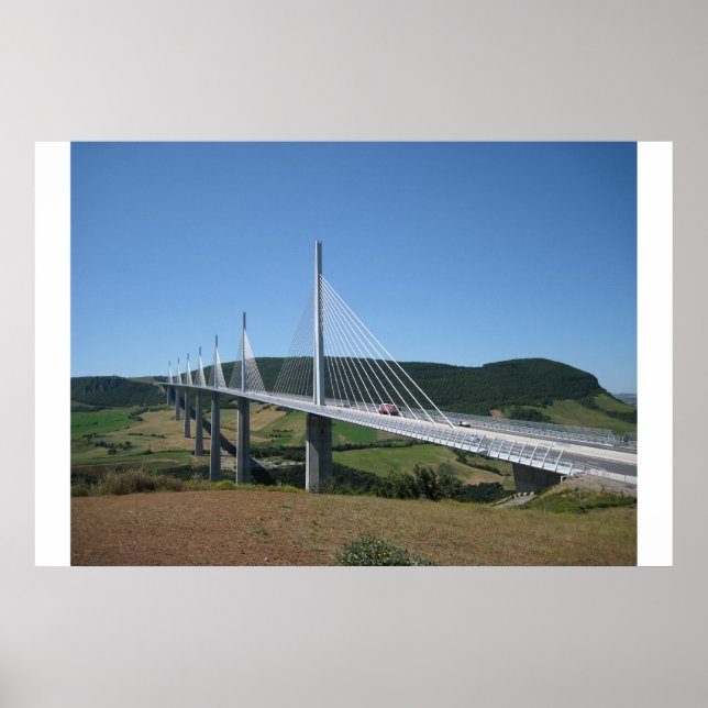 Pôster Millau viaduct (Frente)