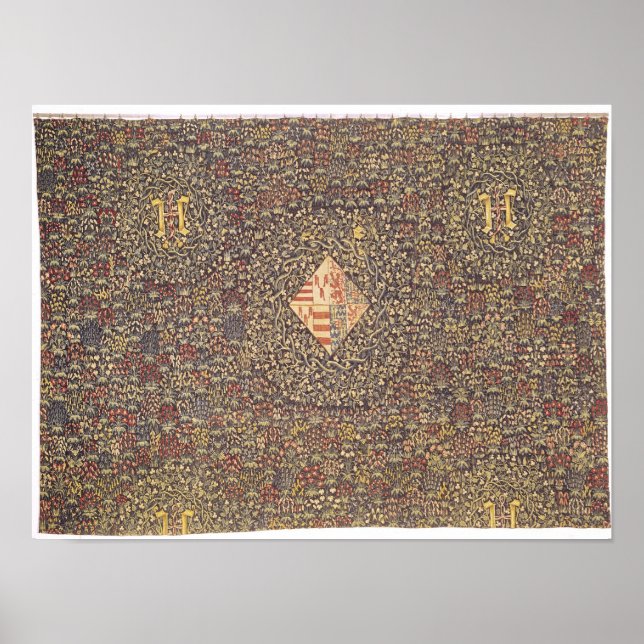 Poster Mille voa com o casaco de braços de (Frente)