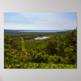 Pôster Miller Hill Lookout, Sleing Bear Dunes NL