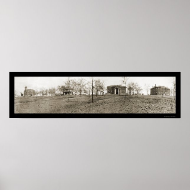 Pôster Millsaps Jackson, MS Foto 1910 (Frente)