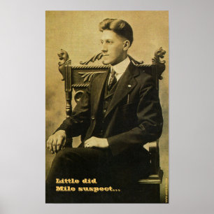 Pôster Milo não suspeitou...