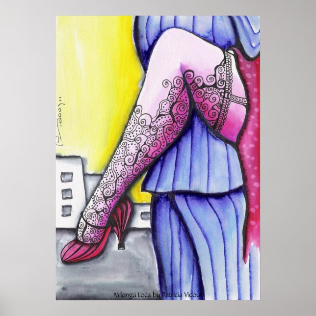 Poster Milonga Loca (Frente)