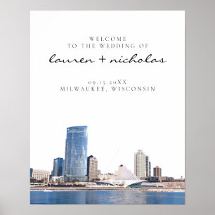 Poster MIlwaukee Sinal de Boas-vindas do Skyline