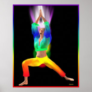 Pôster Mim meditação de Ching, conflito, linha 5