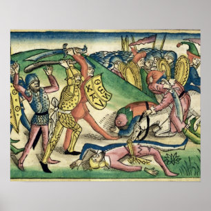 Poster Mim reis 15 guerra 16 entre o Asa e o Baasha, do