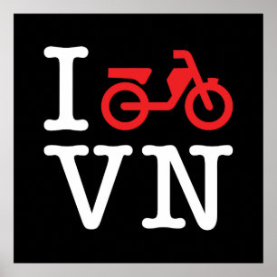 Poster Mim velomotor Vietnam