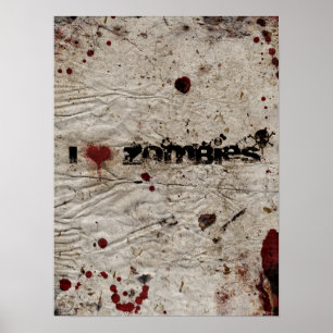 Poster Mim zombis do coração