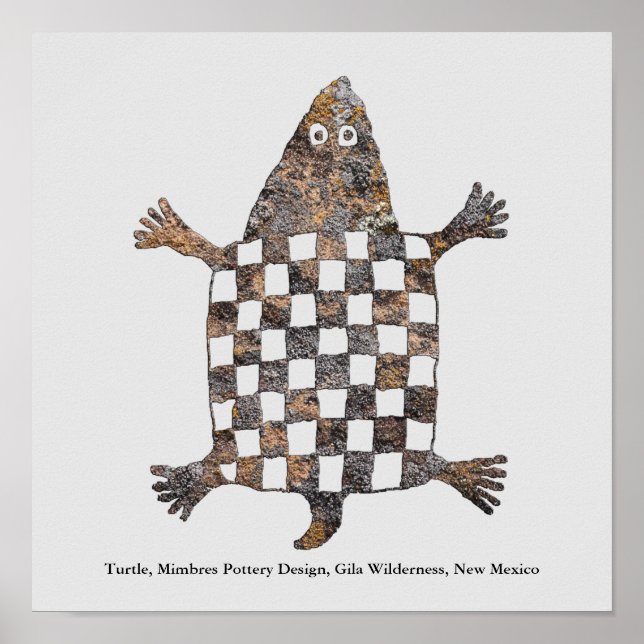 Poster Mimbres Pottery Design (Frente)