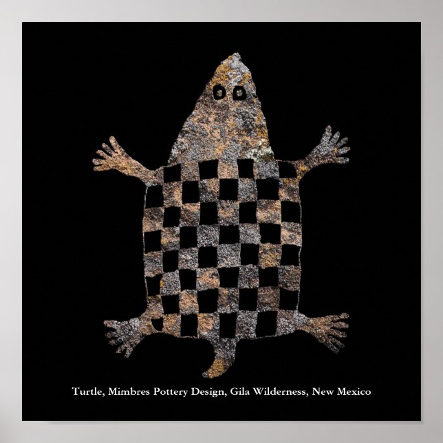 Poster Mimbres Pottery Design (Frente)