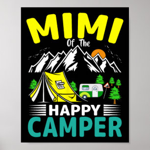 Poster Mimi da Vovó da Tenda de Campismo Aniversário de 1